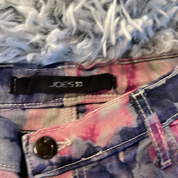 Joe’s Jeans Cute Pink Floral Denim Shorts - 32 - Picture 2 of 4